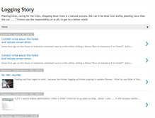 Tablet Screenshot of loggingstory.blogspot.com