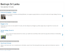 Tablet Screenshot of bastrupssrilanka.blogspot.com