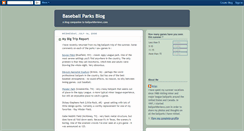 Desktop Screenshot of baseballparks.blogspot.com
