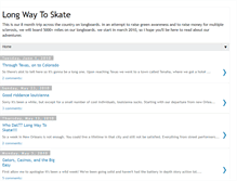 Tablet Screenshot of longwaytoskate.blogspot.com