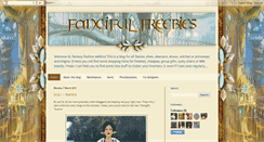 Desktop Screenshot of fancifulfreebies.blogspot.com