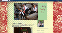 Desktop Screenshot of huckabyfamily.blogspot.com