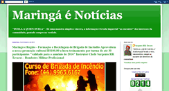 Desktop Screenshot of maringaenoticias.blogspot.com