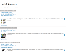 Tablet Screenshot of harishanswers.blogspot.com