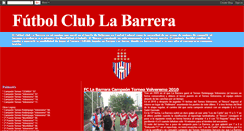 Desktop Screenshot of fclabarrera.blogspot.com