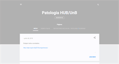 Desktop Screenshot of patologiaunb.blogspot.com