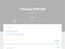 Tablet Screenshot of patologiaunb.blogspot.com