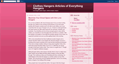 Desktop Screenshot of everythinghangers.blogspot.com