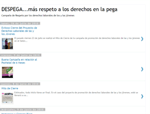 Tablet Screenshot of despegaenlinea.blogspot.com