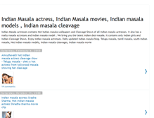 Tablet Screenshot of indianmasalagals.blogspot.com