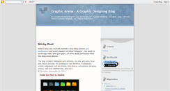 Desktop Screenshot of graphicarena.blogspot.com