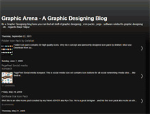 Tablet Screenshot of graphicarena.blogspot.com