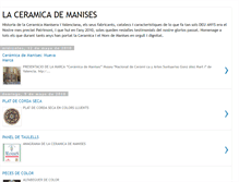 Tablet Screenshot of ceramicademanises.blogspot.com