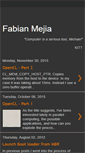 Mobile Screenshot of fabianmejia.blogspot.com