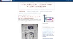 Desktop Screenshot of federacionmujerescofrades.blogspot.com