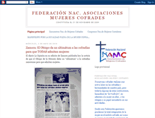 Tablet Screenshot of federacionmujerescofrades.blogspot.com