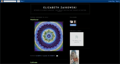 Desktop Screenshot of elizabethzaikowski.blogspot.com