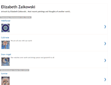 Tablet Screenshot of elizabethzaikowski.blogspot.com