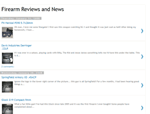 Tablet Screenshot of firearmreviews.blogspot.com