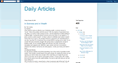 Desktop Screenshot of dailyarticles4free.blogspot.com