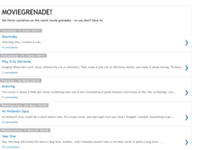Tablet Screenshot of moviegrenade.blogspot.com