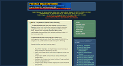 Desktop Screenshot of kelas-pegawai.blogspot.com