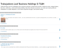 Tablet Screenshot of leafbusinessholding.blogspot.com