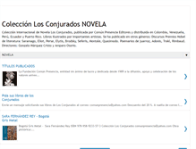 Tablet Screenshot of conjuradosnovela.blogspot.com