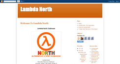 Desktop Screenshot of lambdanorth.blogspot.com