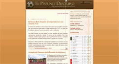 Desktop Screenshot of elpespuntedeportivo.blogspot.com