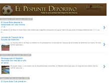 Tablet Screenshot of elpespuntedeportivo.blogspot.com