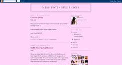 Desktop Screenshot of misspotingueishons.blogspot.com