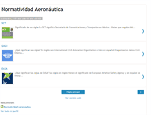 Tablet Screenshot of normatividad-aeronautica.blogspot.com