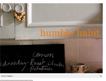Tablet Screenshot of humblehabit.blogspot.com