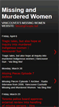 Mobile Screenshot of missingwomen.blogspot.com