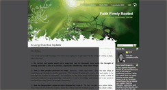 Desktop Screenshot of faithfirmlyrooted.blogspot.com