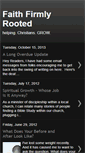 Mobile Screenshot of faithfirmlyrooted.blogspot.com