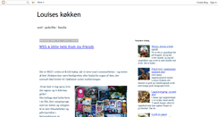 Desktop Screenshot of louises-koekken.blogspot.com