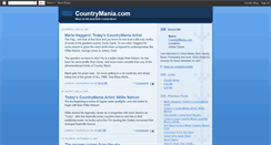 Desktop Screenshot of countrymania.blogspot.com