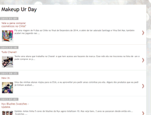 Tablet Screenshot of makeupurday.blogspot.com