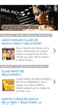 Mobile Screenshot of clasesdebollywood.blogspot.com