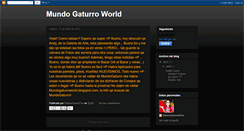 Desktop Screenshot of mundogaturroworld.blogspot.com