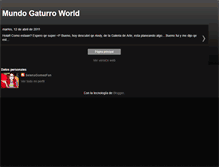 Tablet Screenshot of mundogaturroworld.blogspot.com