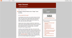 Desktop Screenshot of nalarekonomi.blogspot.com