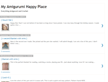 Tablet Screenshot of myamigurumihappyplace.blogspot.com