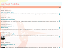 Tablet Screenshot of jazzvocalworkshop.blogspot.com