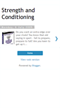 Mobile Screenshot of conditioningandstrength.blogspot.com