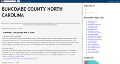 Desktop Screenshot of buncombecounty.blogspot.com