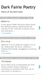 Mobile Screenshot of darkfairiepoetry.blogspot.com