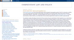 Desktop Screenshot of competitionlawyer.blogspot.com